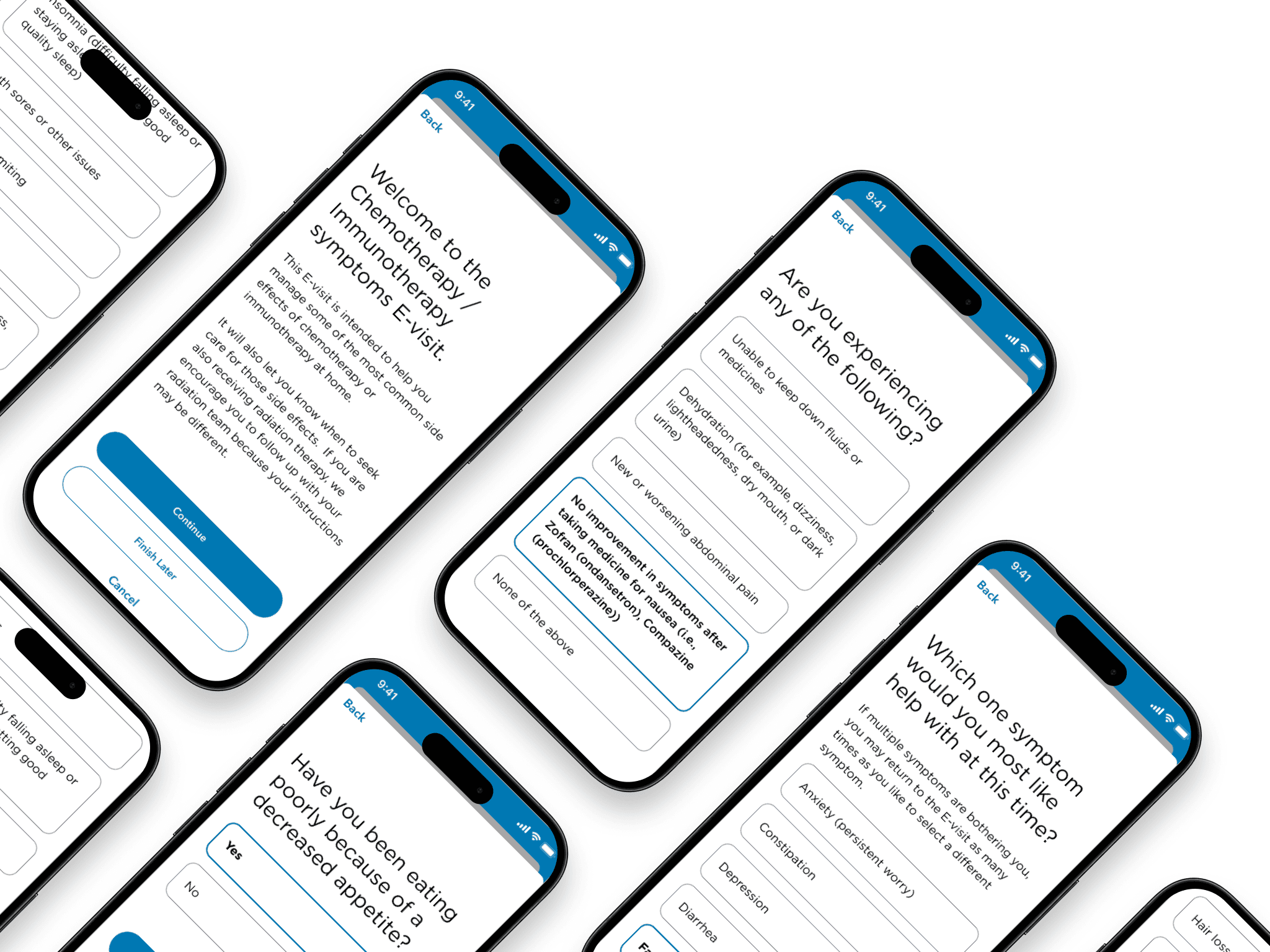 UI/UX design mockup